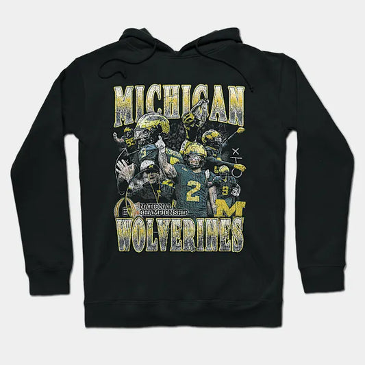 Michigan National Championship Vintage Hoodie