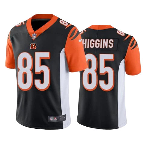 Men's Cincinnati Bengals Tee Higgins Game Vapor Jersey Black