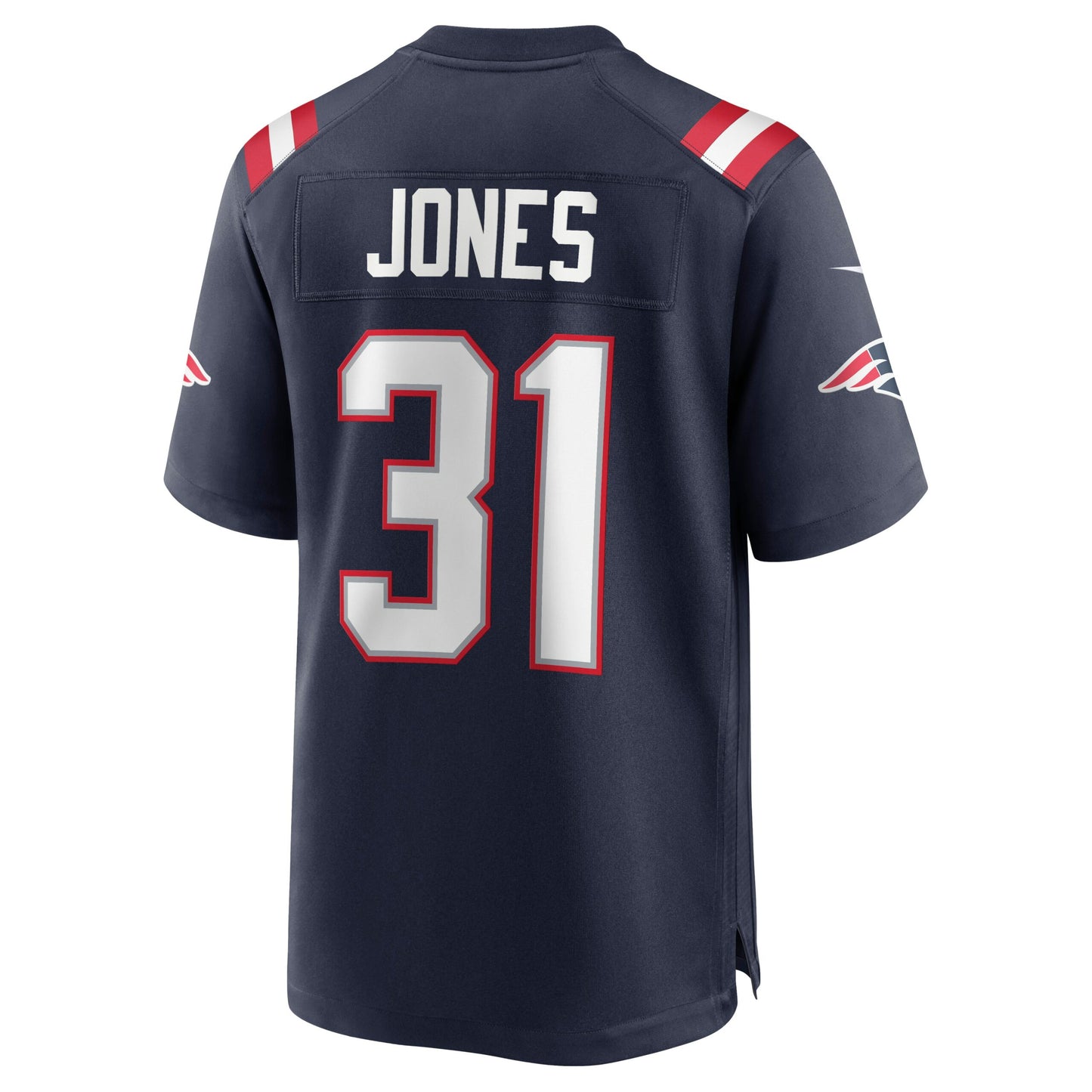 Jonathan Jones New England Patriots Game Jersey - Navy