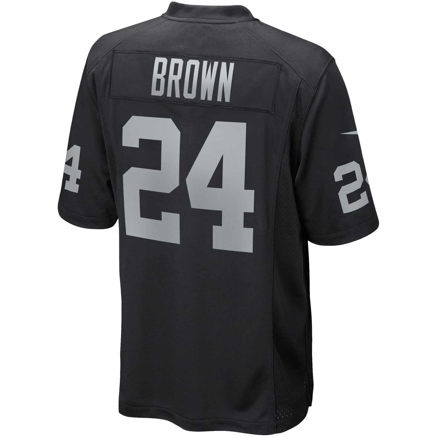 Willie Brown Las Vegas Raiders Game Retired Player Jersey - Black