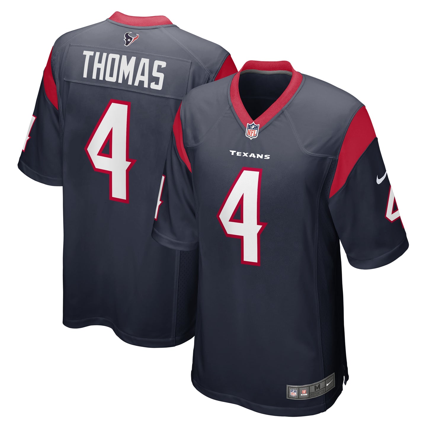 Tavierre Thomas Houston Texans Team Game Jersey - ?Navy