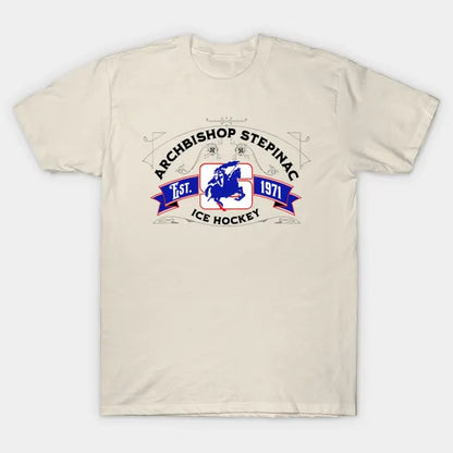 Sanborn Stepinac Hockey Logo T-Shirt