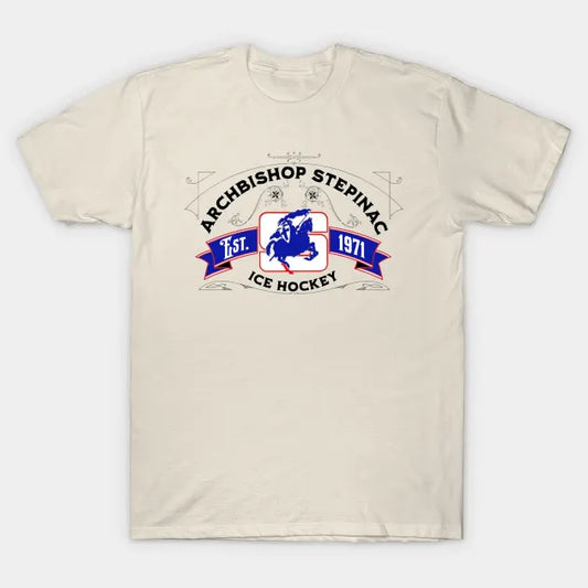 Sanborn Stepinac Hockey Logo T-Shirt