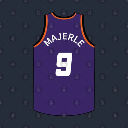 Dan Majerle Phoenix Jersey Qiangy Hoodie