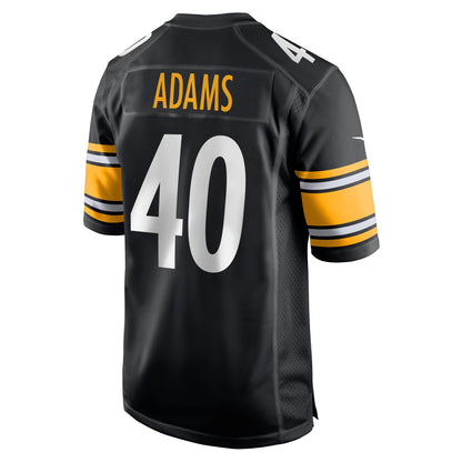 Andrew Adams Pittsburgh Steelers Game Player Jersey - Black