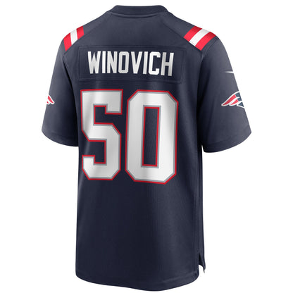Chase Winovich New England Patriots Game Jersey - Navy