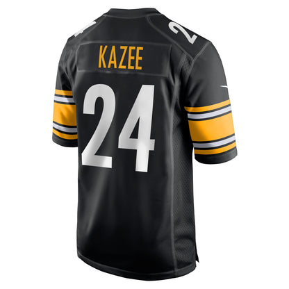 Damontae Kazee Pittsburgh Steelers Game Player Jersey - Black