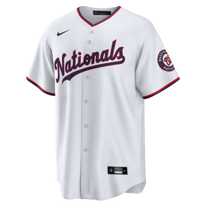 Washington Nationals Replica Custom Jersey - White