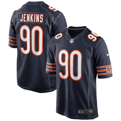 John Jenkins Chicago Bears Game Jersey - Navy