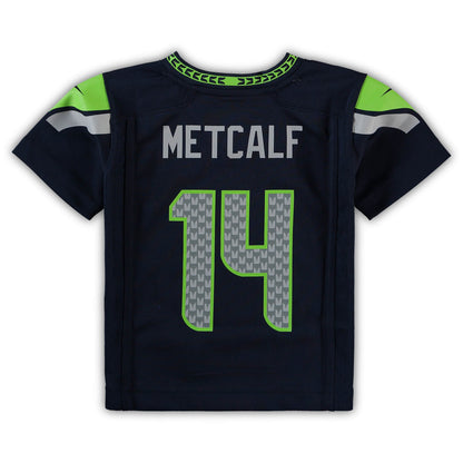 DK Metcalf Seattle Seahawks Toddler Game Jersey - Navy