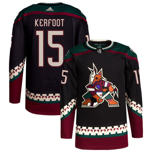 Alexander Kerfoot Arizona Coyotes Home Primegreen Authentic Pro Jersey - Black