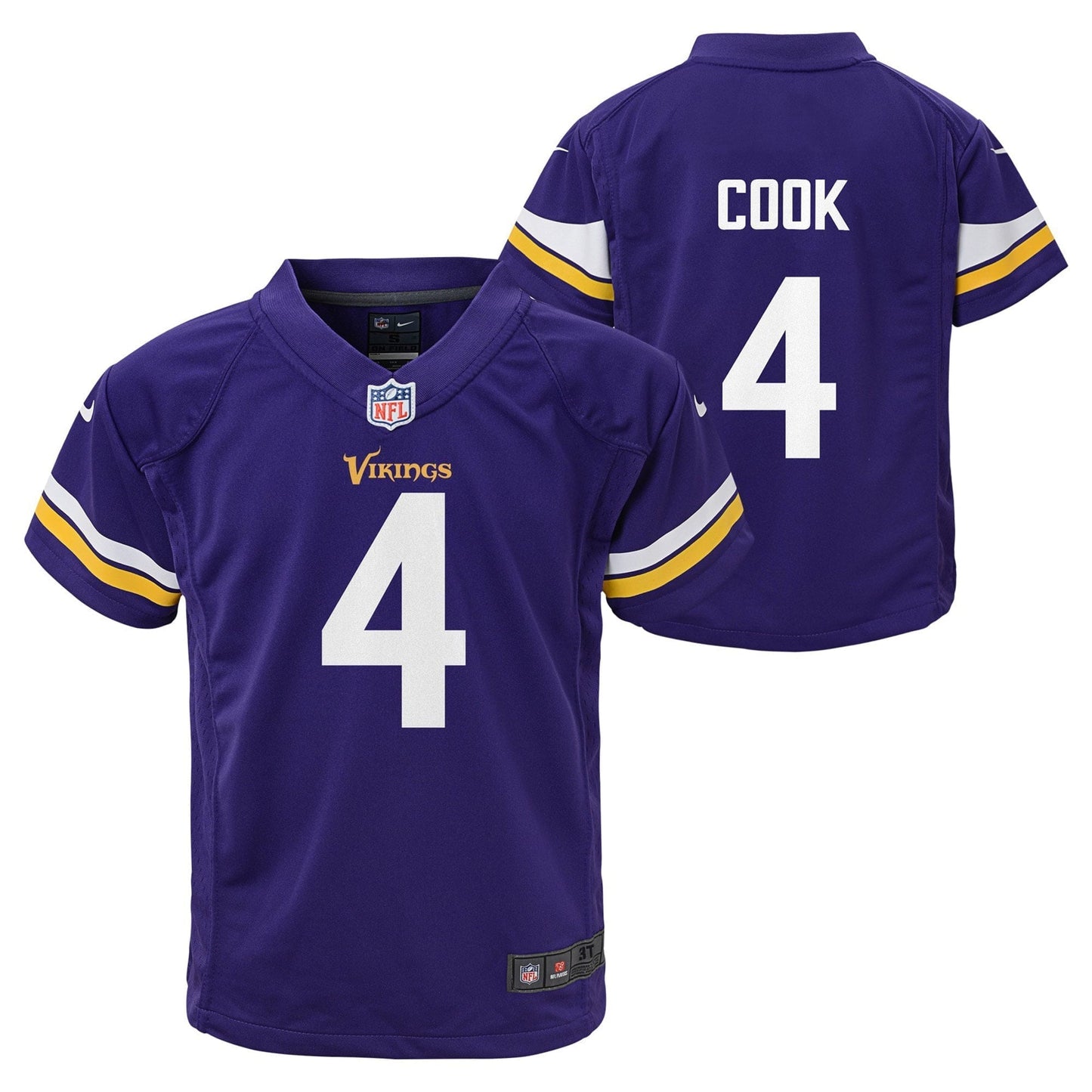 Preschool Dalvin Cook Purple Minnesota Vikings Game Jersey