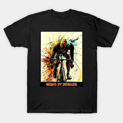 Giro D Italia  Bicycle Racing Advertising Print T-Shirt