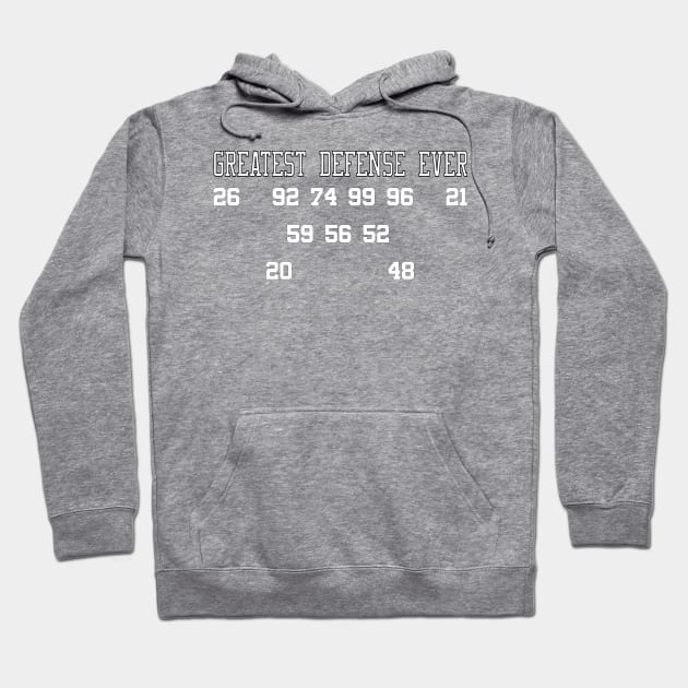 Gang Green Eagles Greatest Football Defense Ever Hoodie