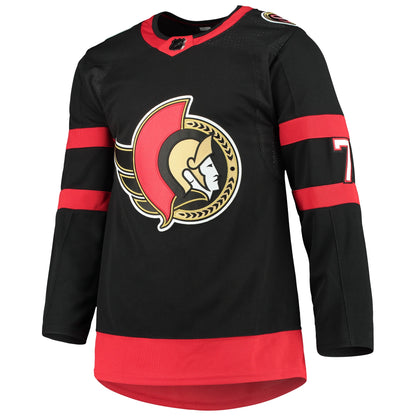 Brady Tkachuk Ottawa Senators Home Primegreen Authentic Pro Player Jersey - Black
