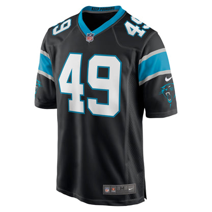 Frankie Luvu Carolina Panthers Game Jersey - Black