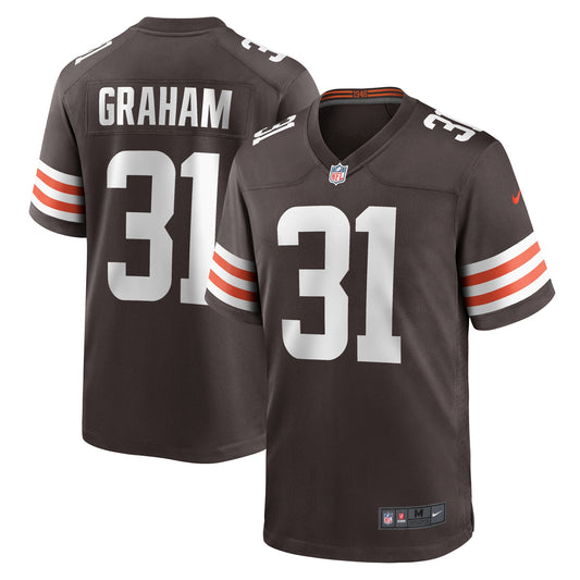 Thomas Graham Jr. Cleveland Browns Team Game Jersey - ?Brown