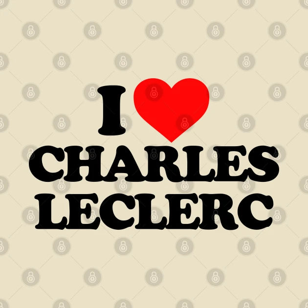 I Love Charles Leclerc T-Shirt