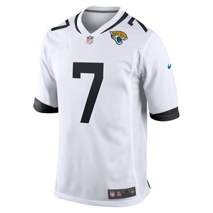 Byron Leftwich Jacksonville Jaguars Retired Player Game Jersey - White