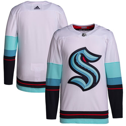 Seattle Kraken Away Primegreen Authentic Jersey - White