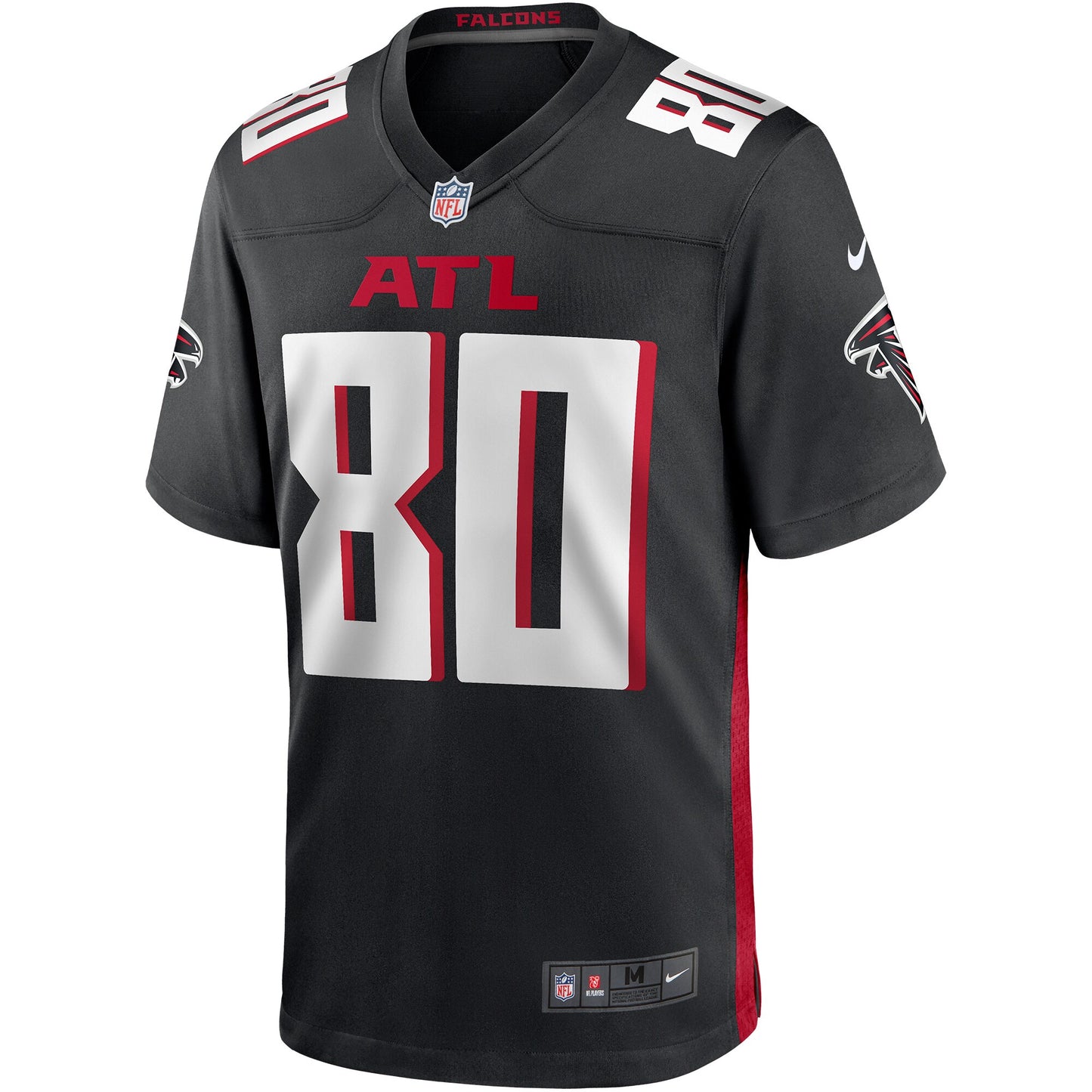 Andre Rison Atlanta Falcons Game Retired Player Jersey - Black