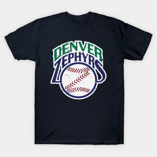 Denver Zephyrs Defunct Vintage Baseball T-Shirt