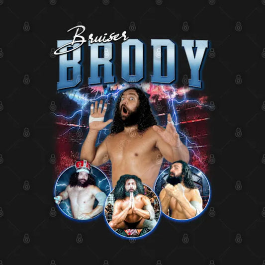 Bruiser Brody Bootleg Vintage Hoodie