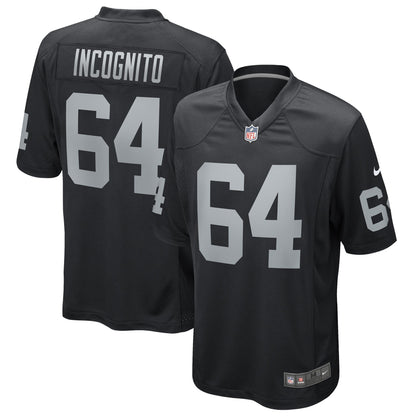 Richie Incognito Las Vegas Raiders Game Jersey - Black
