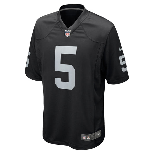 Divine Deablo Las Vegas Raiders Player Game Jersey - Black