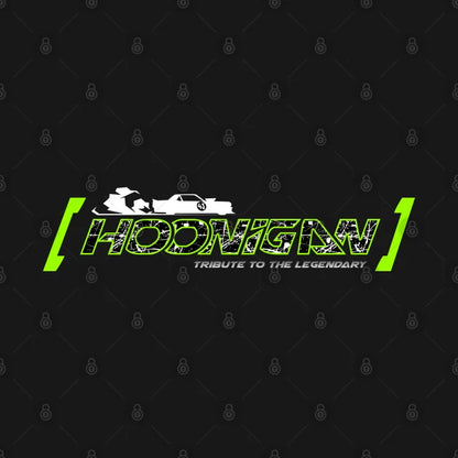 Hoonigan Typhography To The Legendary T-Shirt