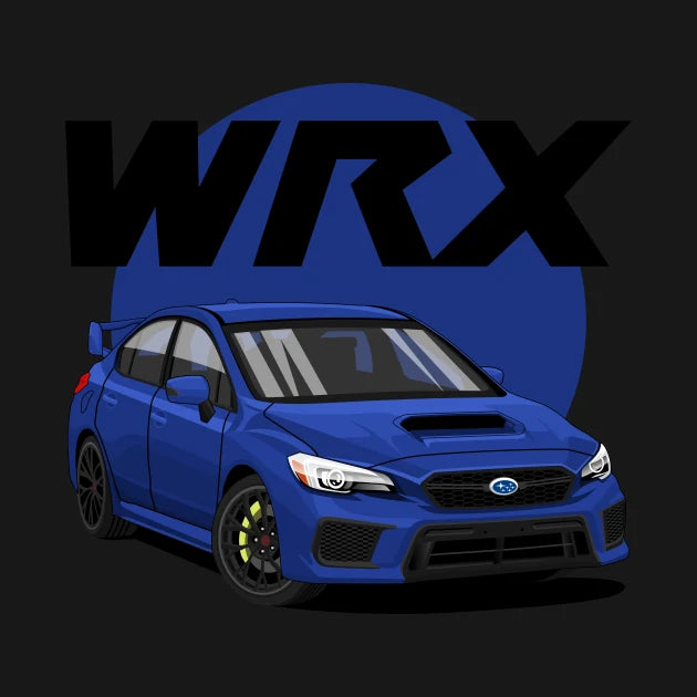 Wrx Blue T-Shirt Hoodie