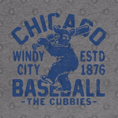 Cubs Retro 1 By Buck Tee Hoodie