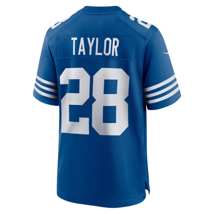 Men's Jonathan Taylor Royal Indianapolis Colts Alternate Game Jersey