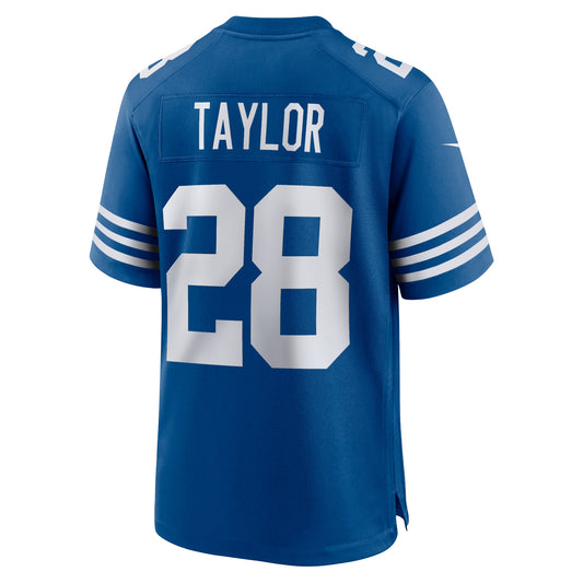 Men's Jonathan Taylor Royal Indianapolis Colts Alternate Game Jersey