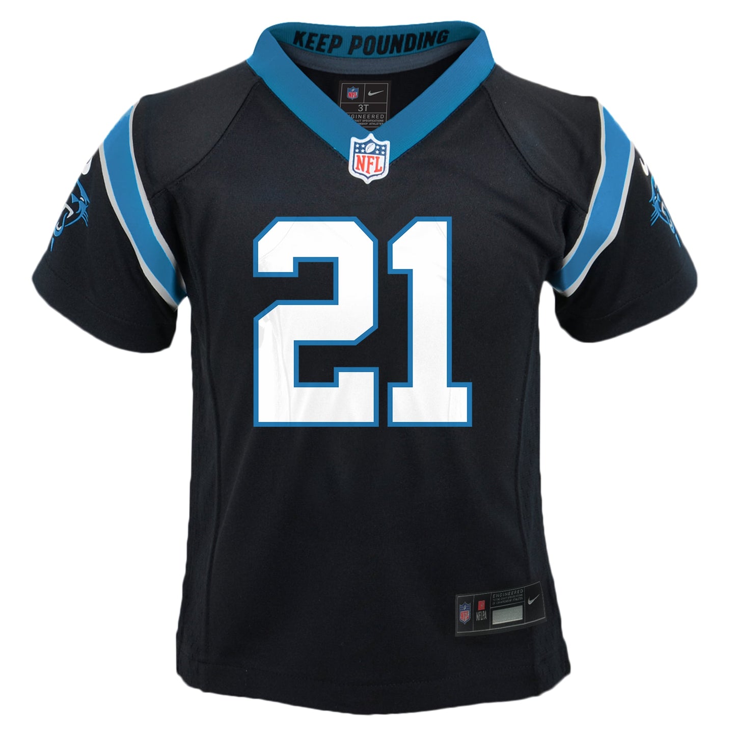 Jeremy Chinn Carolina Panthers Toddler Game Jersey - Black