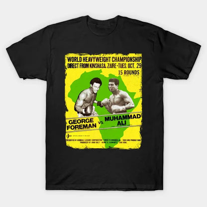 George Foreman Vs Muhammad Ali - The Rumble In The Jungle T-Shirt