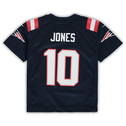 Preschool Mac Jones Navy New England Patriots Game Jersey