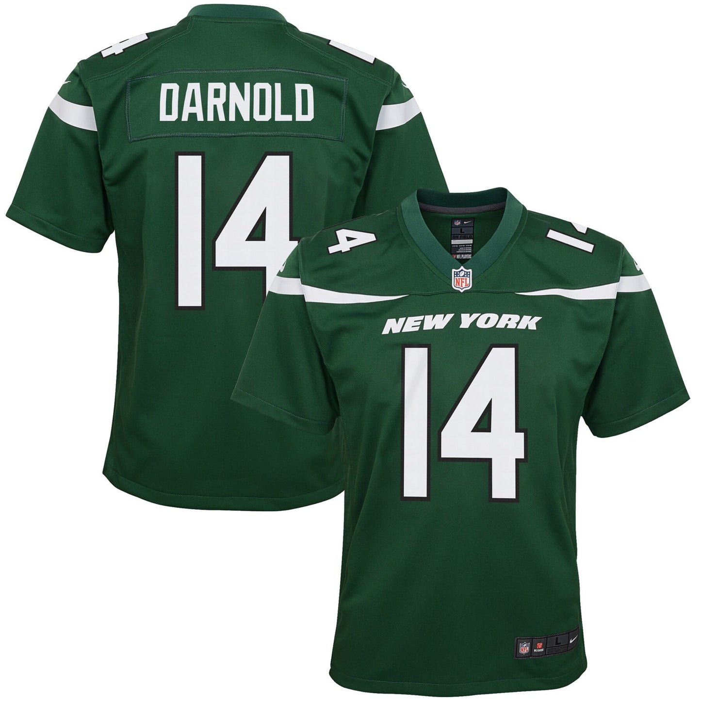 Preschool Sam Darnold Gotham Green New York Jets Game Jersey