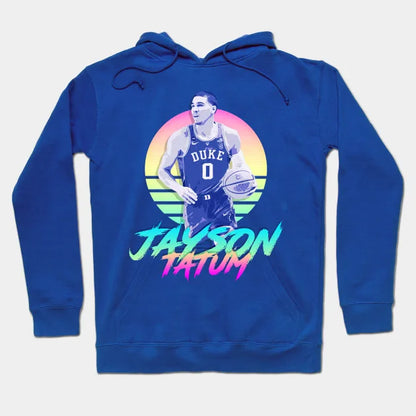 Jayson Tatum Retro Futuristic Aesthetic Hoodie