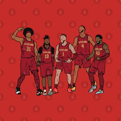 The Fro, Garland, Strus, Mobley & Mitchell Hoodie