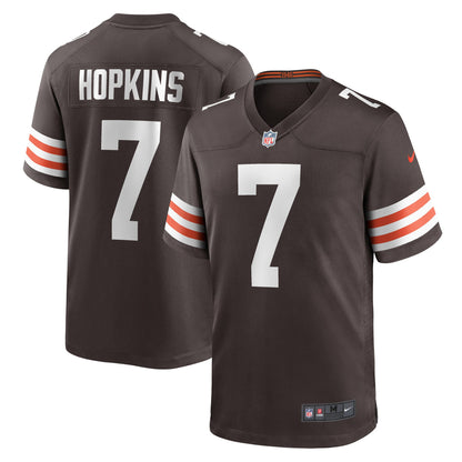 Dustin Hopkins Cleveland Browns Team Game Jersey - ?Brown