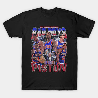 Detroit Pistons Bad Boys Vintage T-Shirt