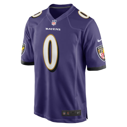 Roquan Smith Baltimore Ravens Team Game Jersey - Purple