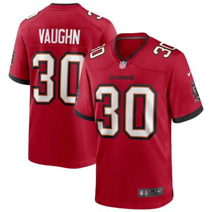 Ke'shawn Vaughn Tampa Bay Buccaneers Player Game Jersey - Red