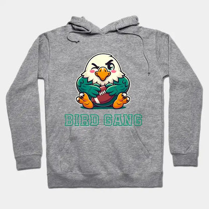 Philadelphia Eagles Bird Gang Cute Kawaii [Green] Hoodie