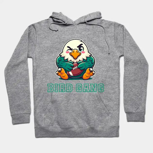 Philadelphia Eagles Bird Gang Cute Kawaii [Green] Hoodie