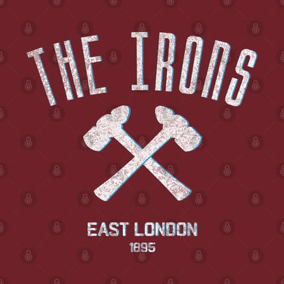 The Irons East London Vintage T-Shirt