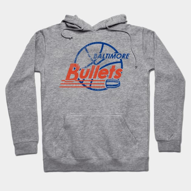 Defunct Baltimore Bullets Basketball Team Hoodie