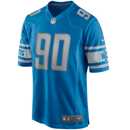 Trey Flowers Detroit Lions Game Jersey - Blue