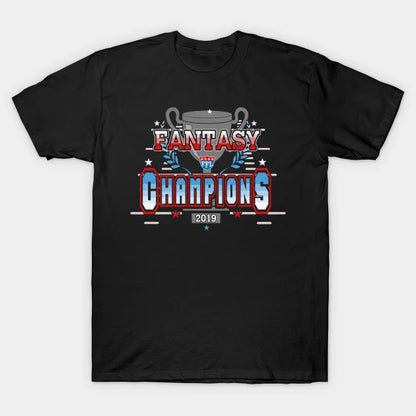 Fantasy Football League Ffl Champions 2019 T-Shirt